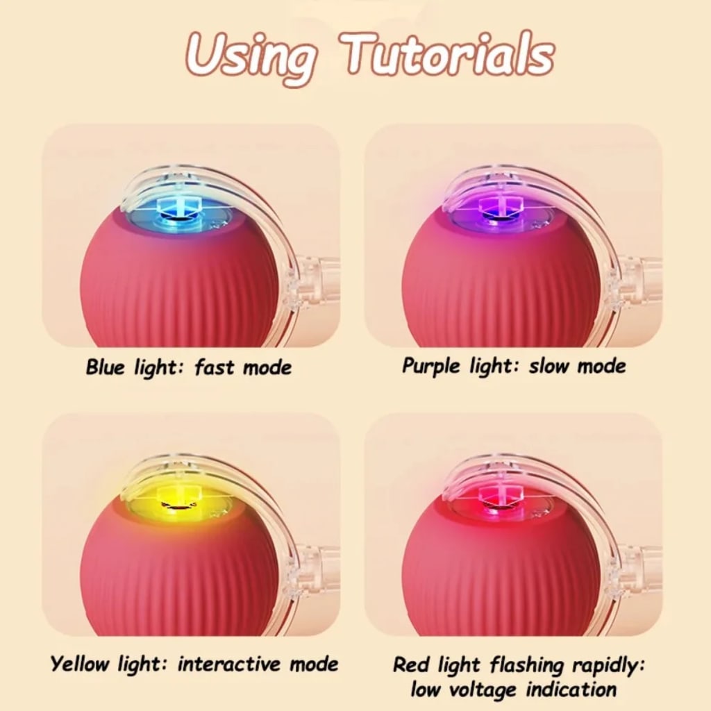 Interactive Cat Toy Ball