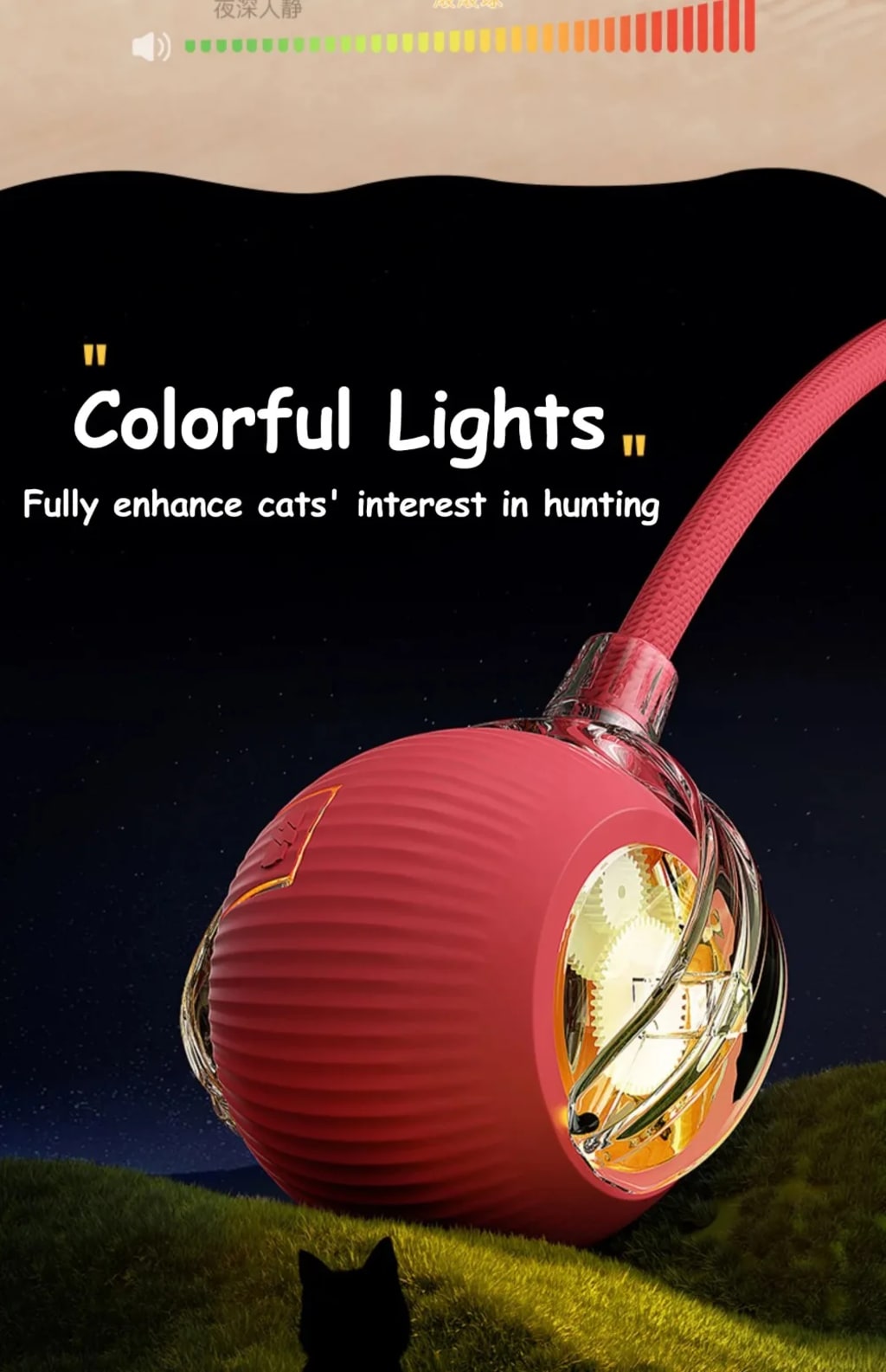 Interactive Cat Toy Ball