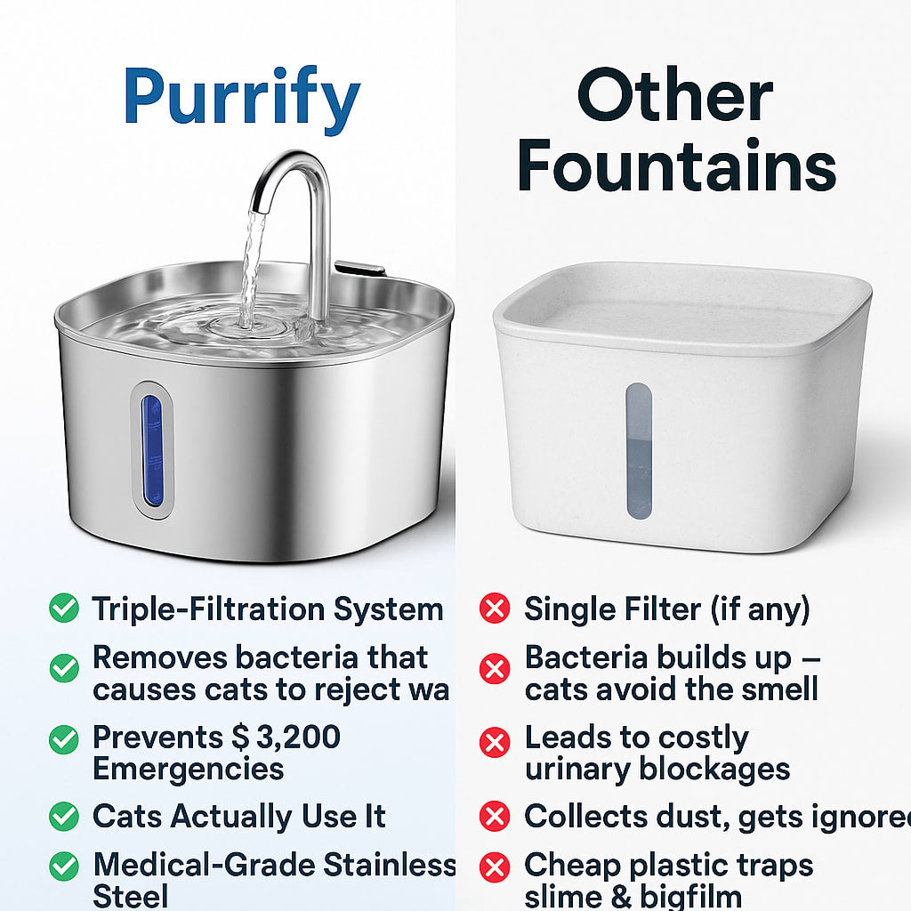 Keep your feline safe from dehydration and kidney complications with PuriCat